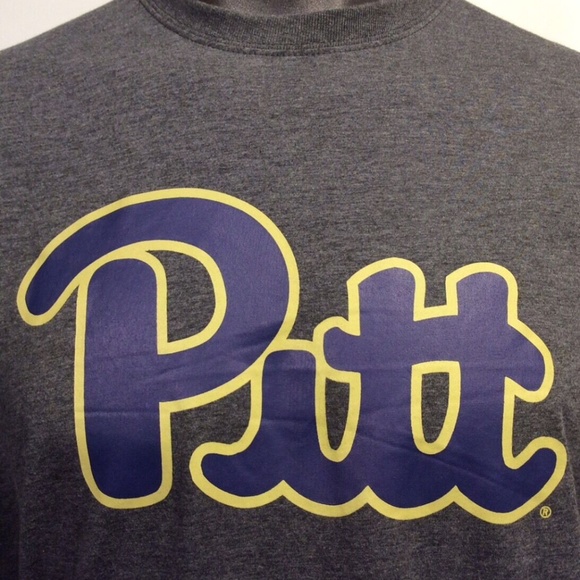 Pittsburgh Panthers E5 Men's XL "PITT" Script  Tee - Picture 3 of 6